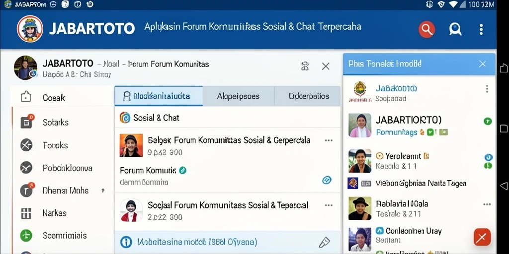 Tampilan antarmuka aplikasi JABARTOTO yang interaktif dan ramah pengguna.