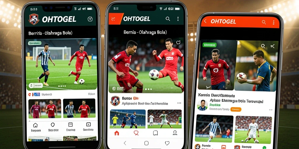 Antarmuka OHTOGEL menampilkan berita olahraga bola terbaru dengan jelas.