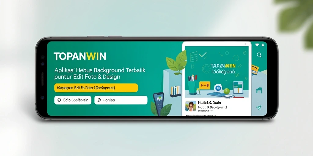 Tampilan antarmuka TOPANWIN dengan fitur hapus latar belakang yang mudah digunakan.