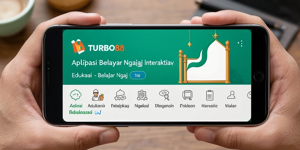 Tampilan antarmuka TURBO88 yang interaktif dan mudah digunakan.
