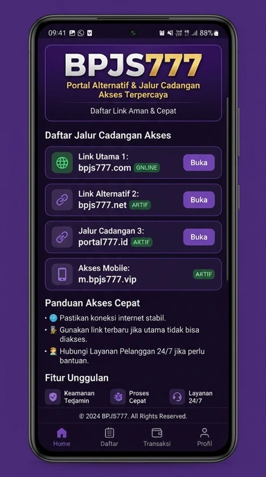 Link Alternatif bpjs777 untuk Pengguna Android di Indonesia